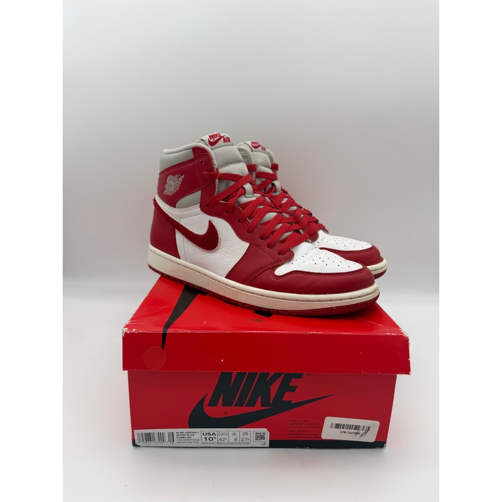 Nike Air Jordan 1 Retro High OG Chenille Varsity Red DJ4891-061 Womens 10.5